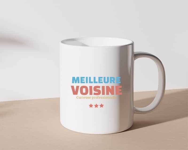 Mug personnalisé - Meilleure Voisine