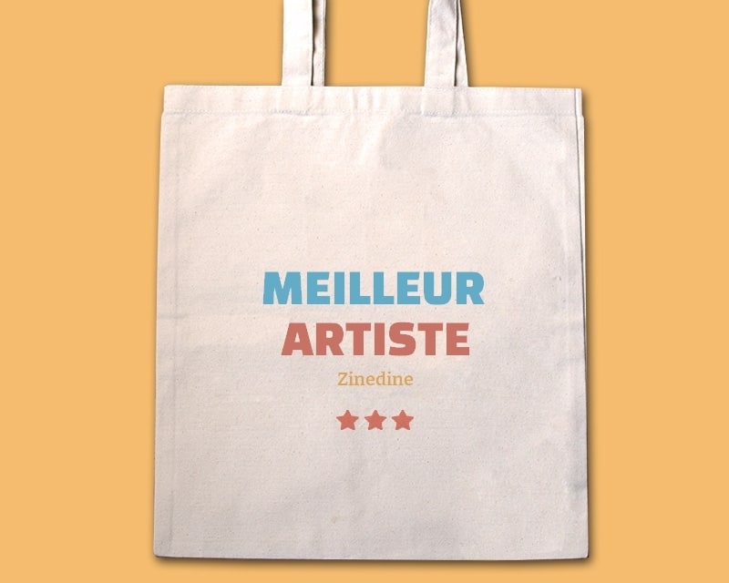 Tote bag personnalisable - Meilleur Artiste