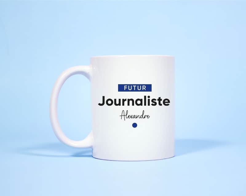 Mug personnalisé - Futur journaliste