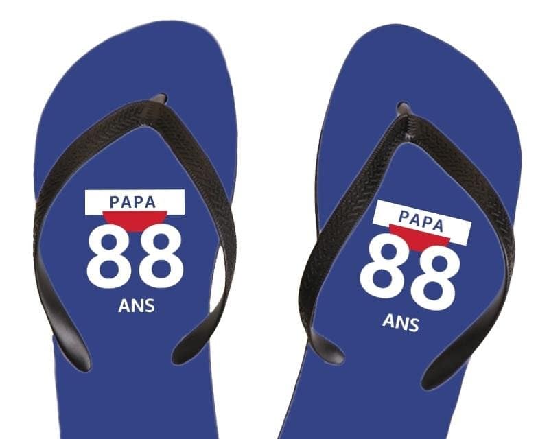 Tongs pastis  papa 88 ans