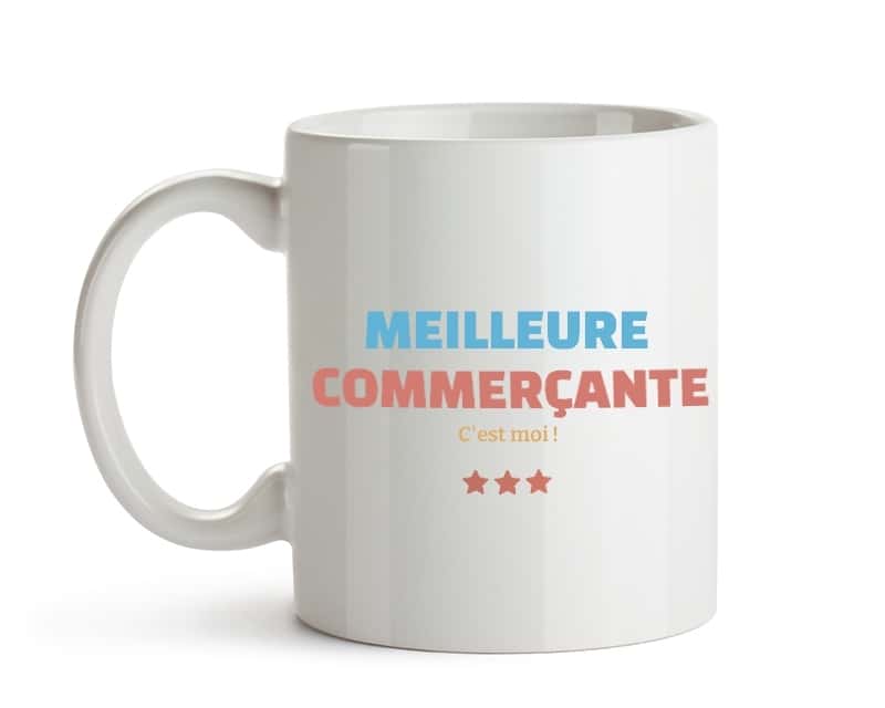 Mug personnalisé - Meilleure Commerçante