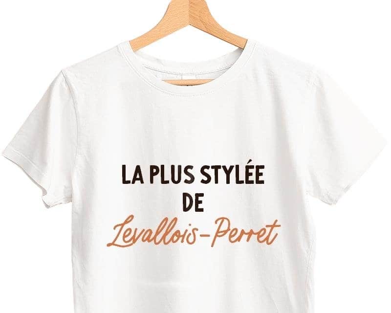 T-shirt femme personnalisé Levallois-Perret