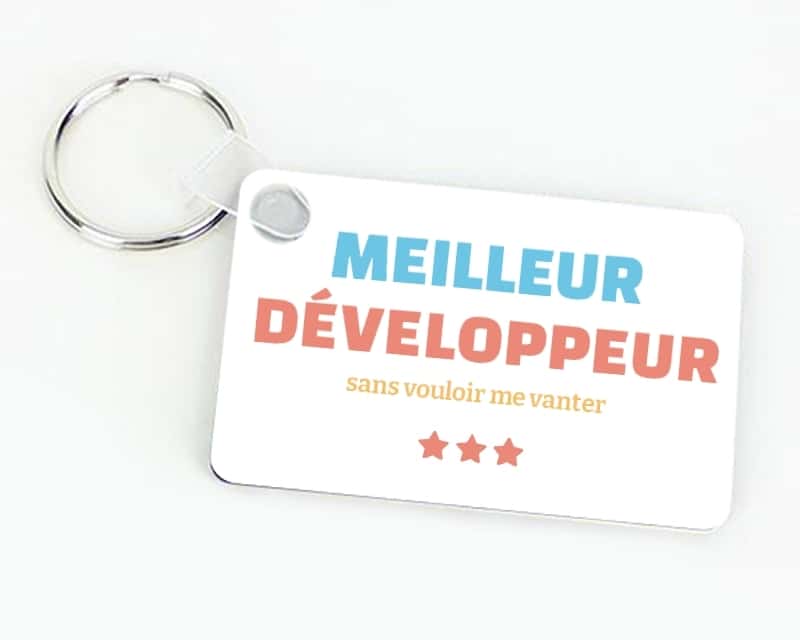 Porte-clef à personnaliser - Meilleur Développeur