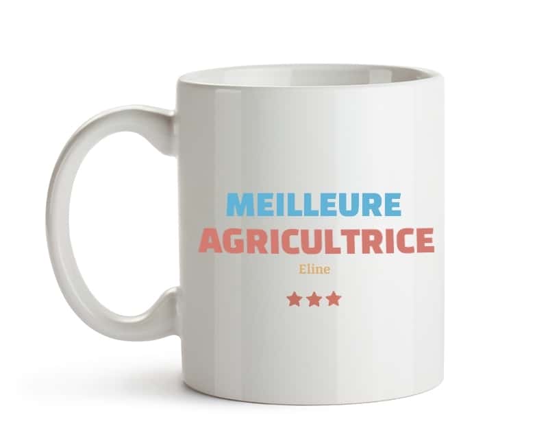 Mug personnalisé - Meilleure Agricultrice