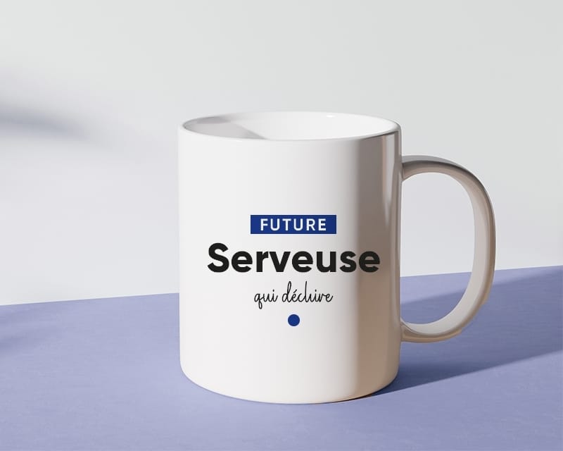 Mug personnalisé - Future serveuse