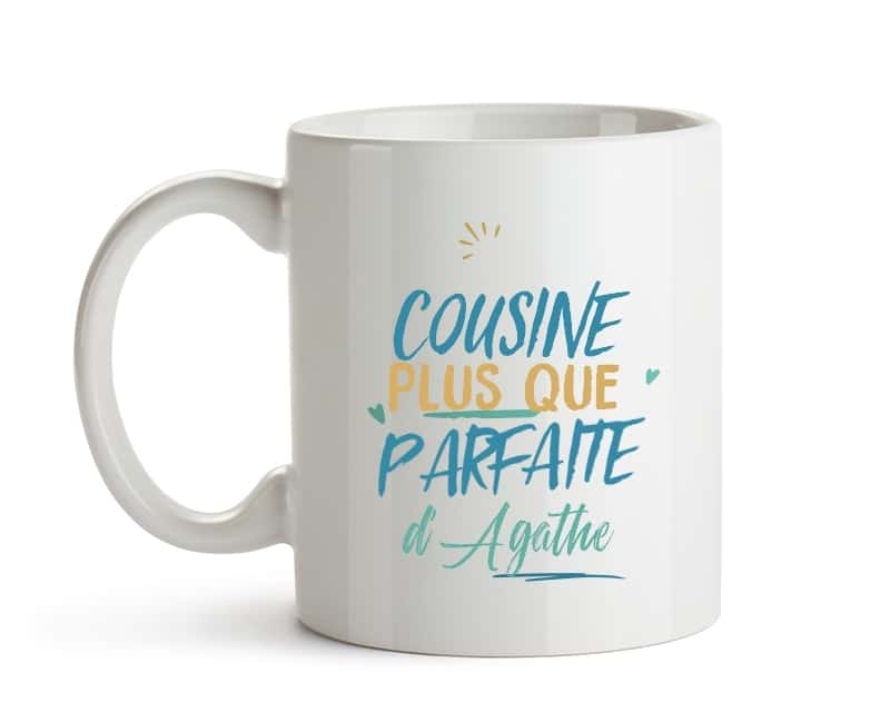 Mug personnalisé : Cousine la plus...