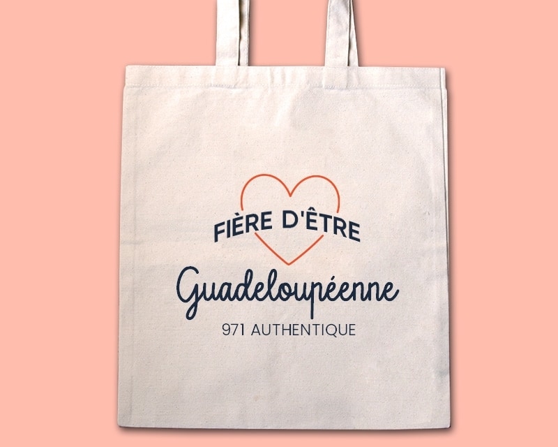 Tote bag personnalisable - Fière d'être Guadeloupéenne