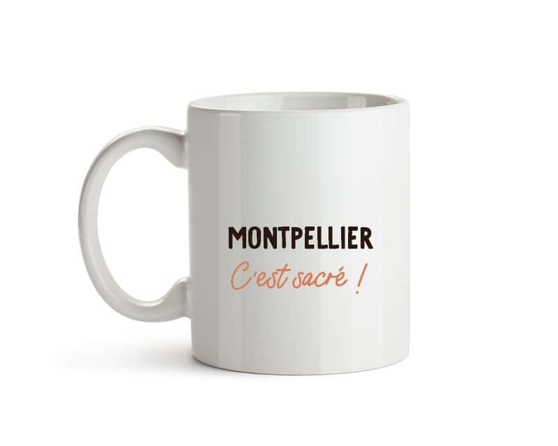 Mug personnalisé Montpellier