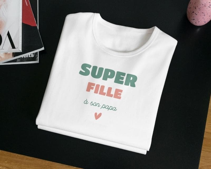 Tee shirt personnalisé femme - Super Fille