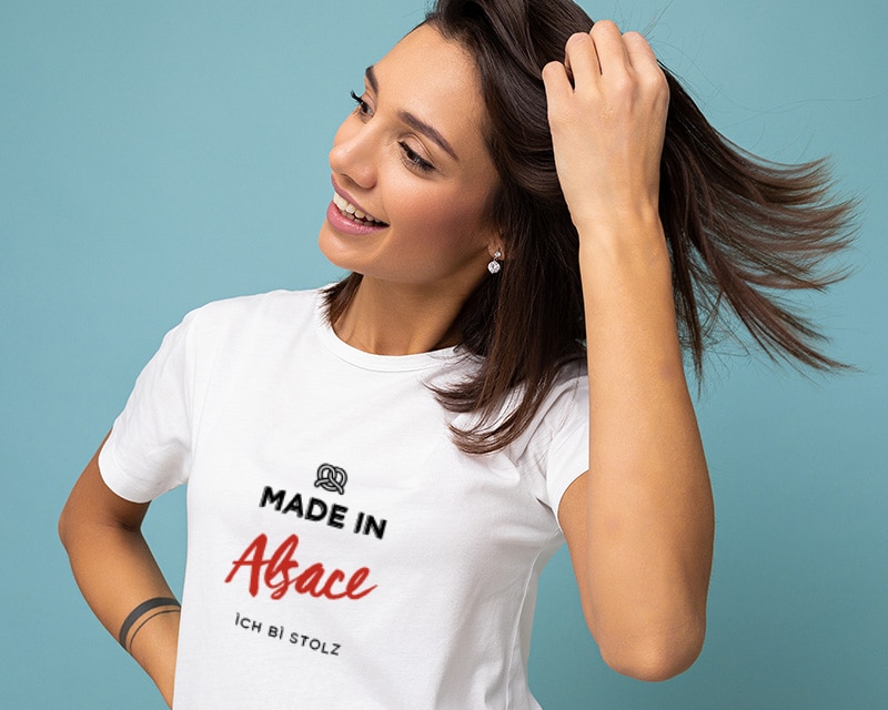 Tee shirt personnalisé femme - Made In Alsace