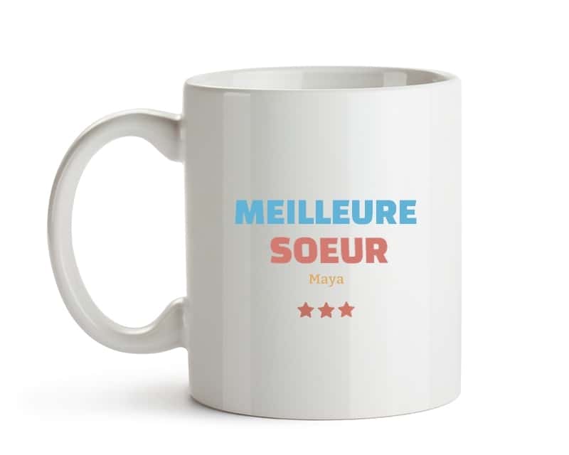 Mug personnalisé - Meilleure Soeur