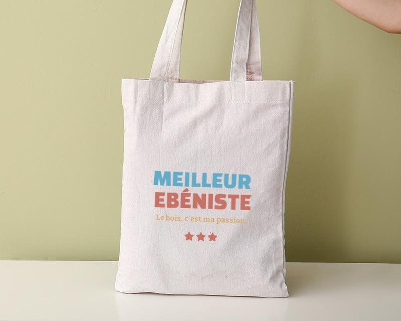 Tote bag personnalisable - Meilleur Ebéniste