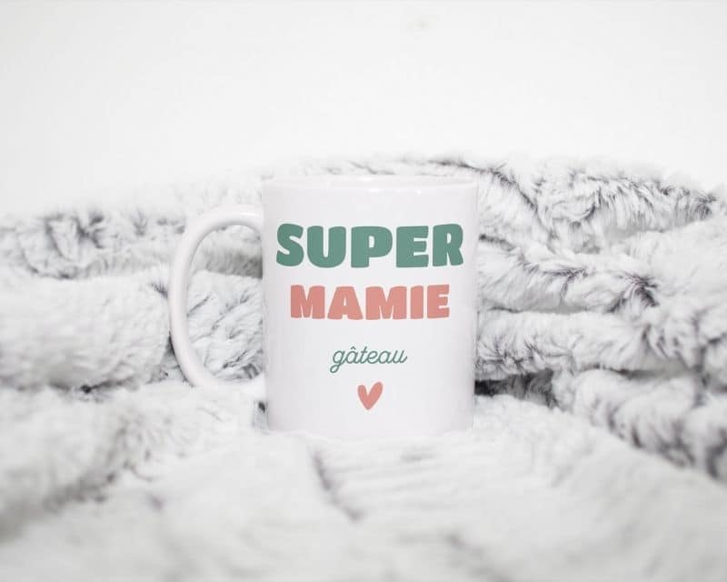 Mug personnalisé - Super Mamie