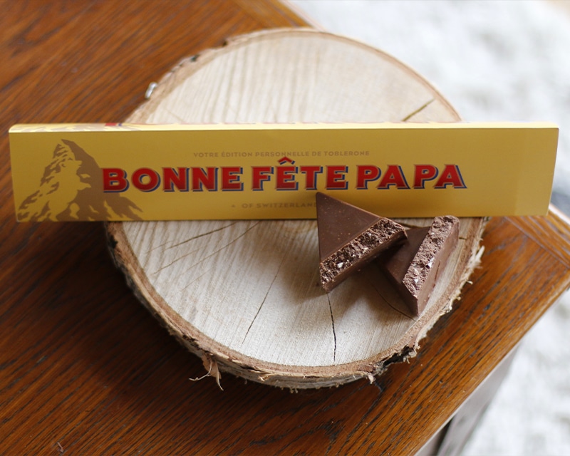 Toblerone géant - Bonne Fête Papa