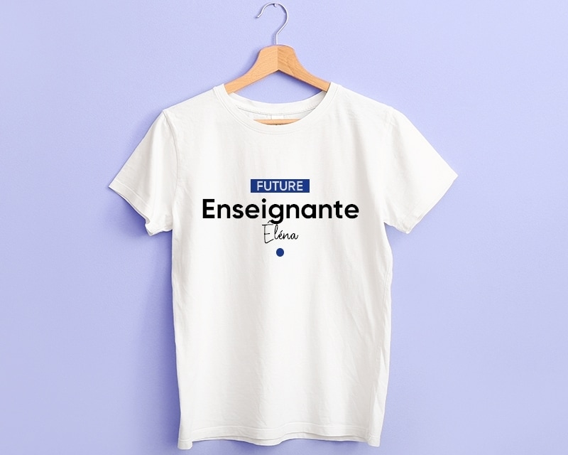 Tee shirt personnalisé femme - Future enseignante