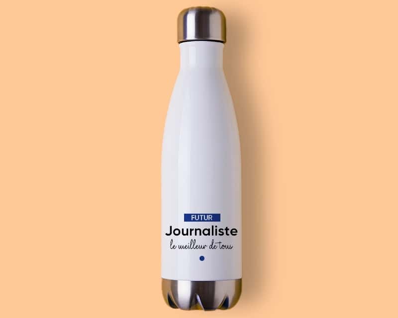 Gourde personnalisable - Futur journaliste