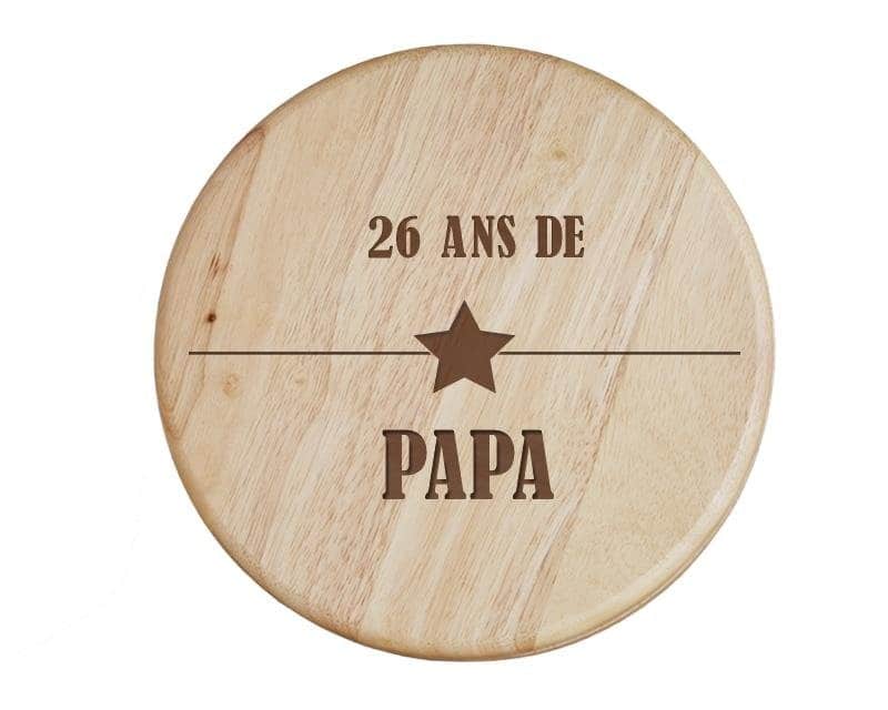 Set à fromage prénom papa 26 ans