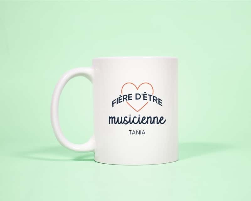 Mug personnalisé - Fière d'être musicienne