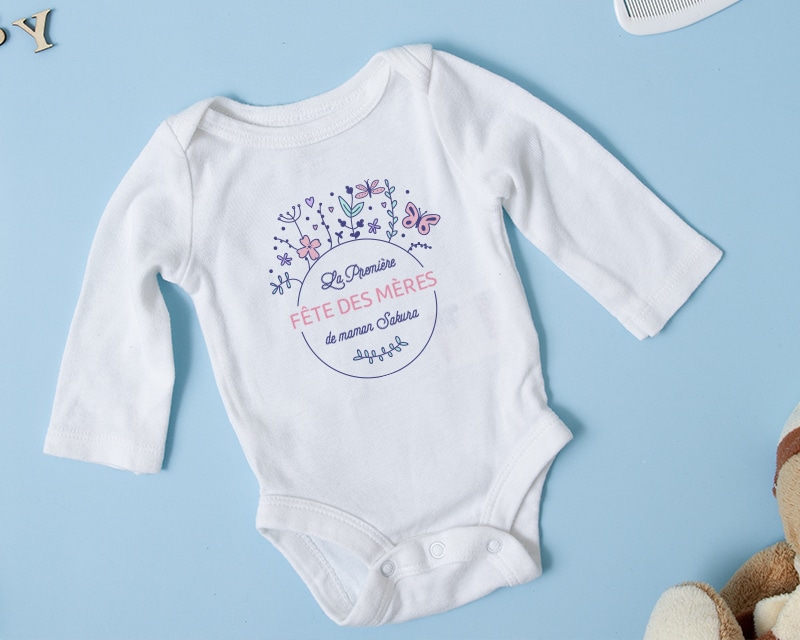 Body bébé personnalisable - Collection Première Fête des Mères