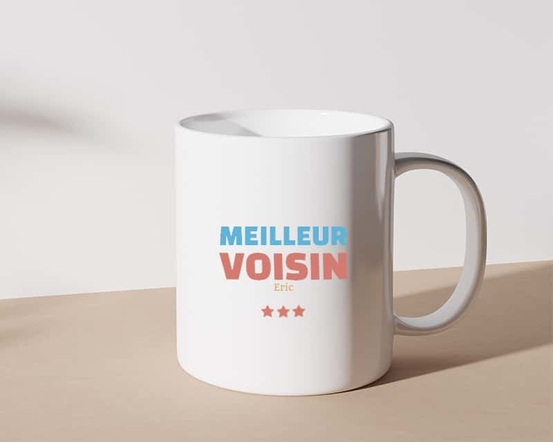 Mug personnalisé - Meilleur Voisin