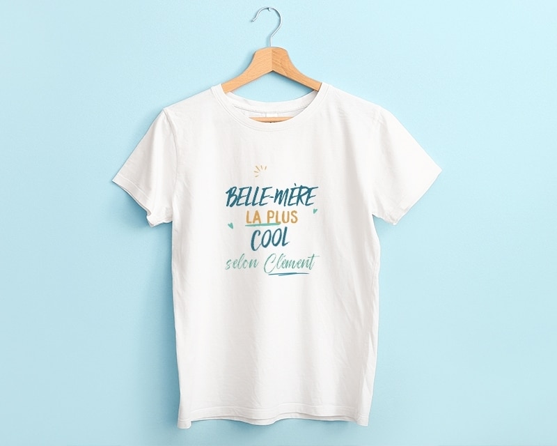 T-Shirt femme personnalisé : Belle-Mère la plus...