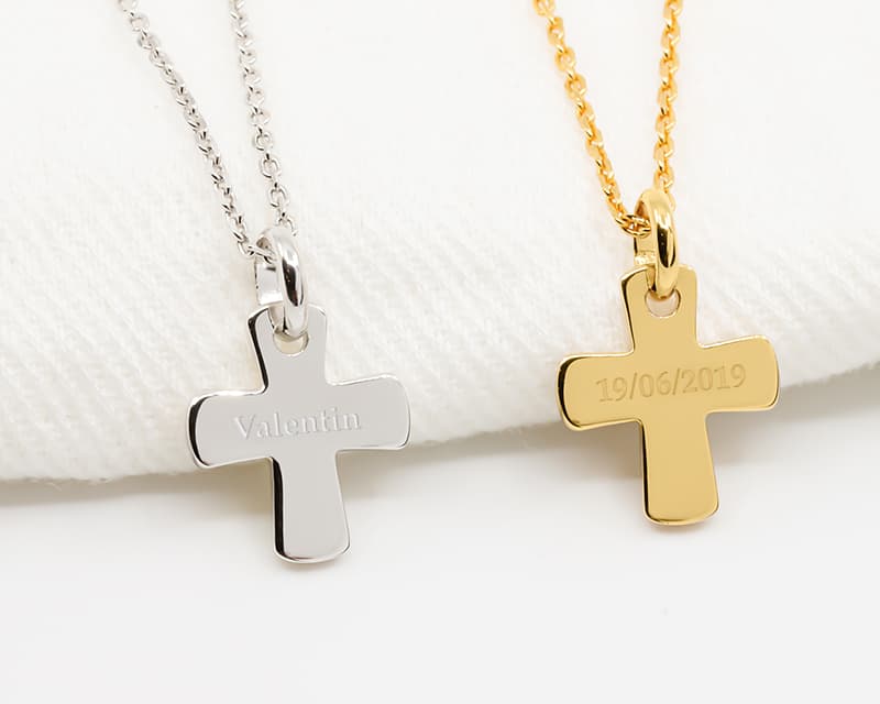 Pendentif Croix personnalisable