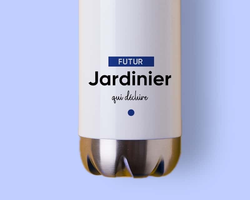 Gourde personnalisable - Futur jardinier