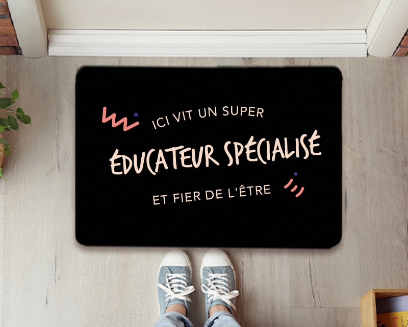 Paillasson personnalisé - Educateur spécialisé