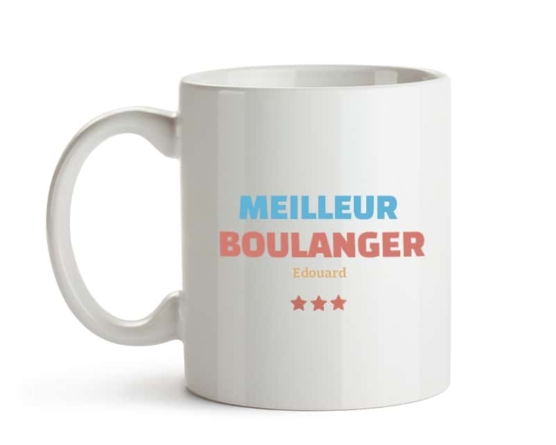 Mug personnalisé - Meilleur Boulanger