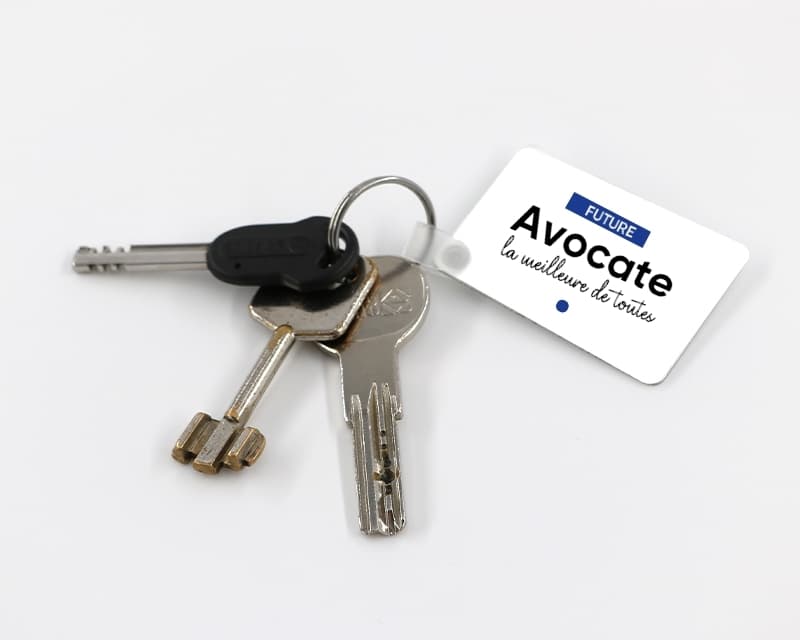 Porte-clef personnalisé - Future avocate