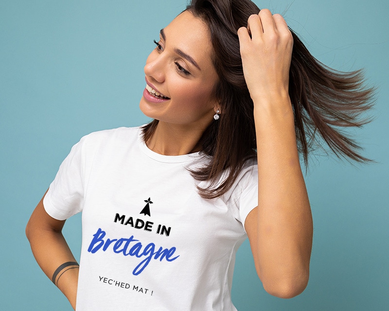 Tee shirt personnalisé femme - Made In Bretagne