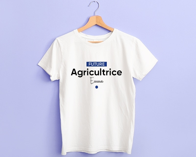 Tee shirt personnalisé femme - Future agricultrice
