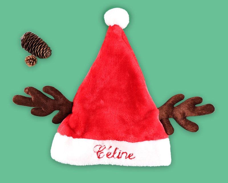 Bonnet de Noël personnalisable pour adulte et enfant