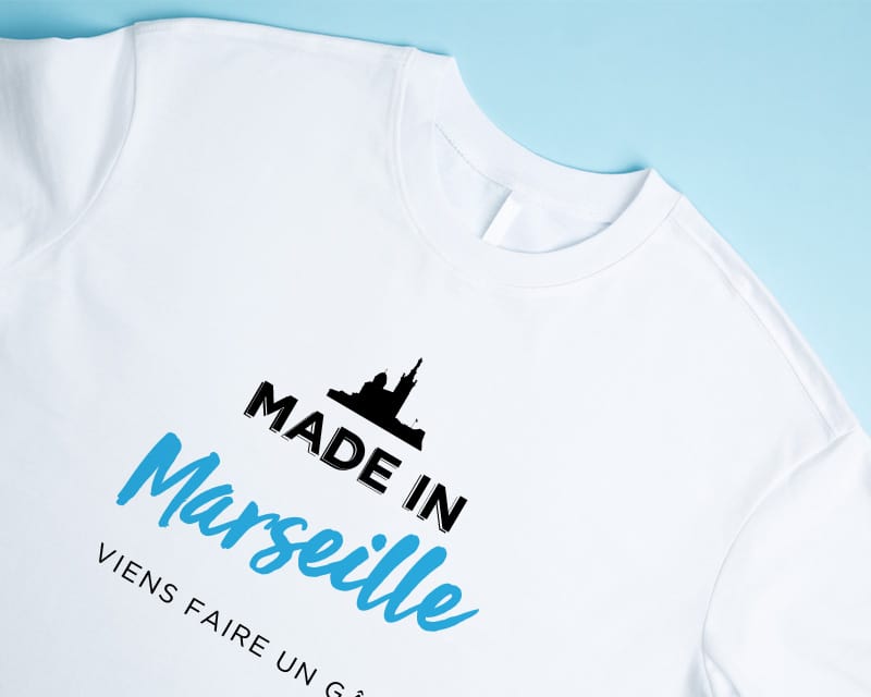 Tee shirt personnalisé homme - Made In Marseille