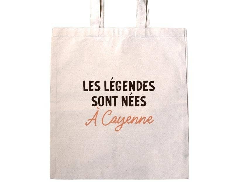 Tote bag personnalisé Cayenne