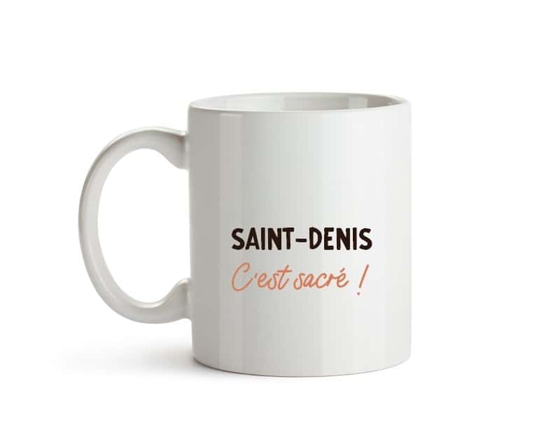 Mug personnalisé Saint-Denis