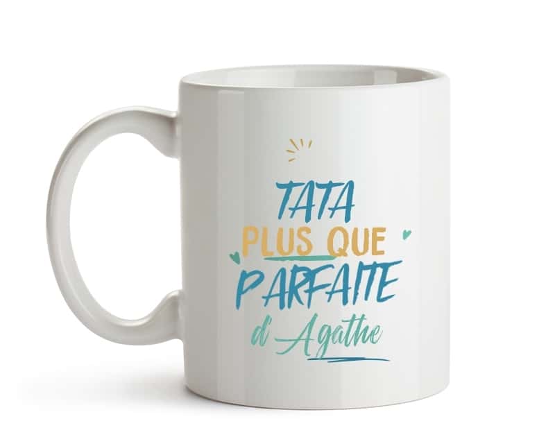 Mug personnalisé : Tata la plus...