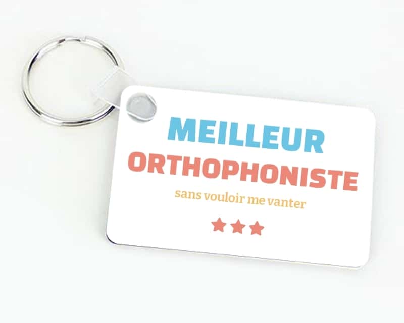 Porte-clés personnalisable - Meilleur Orthophoniste