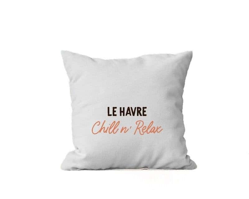 Coussin personnalisé Le Havre