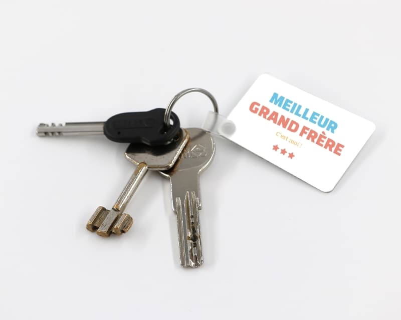 Porte-clés personnalisable - Meilleur Grand frère