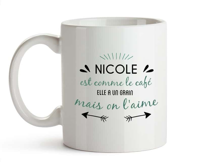 Mug personnalisé pour une Nicole