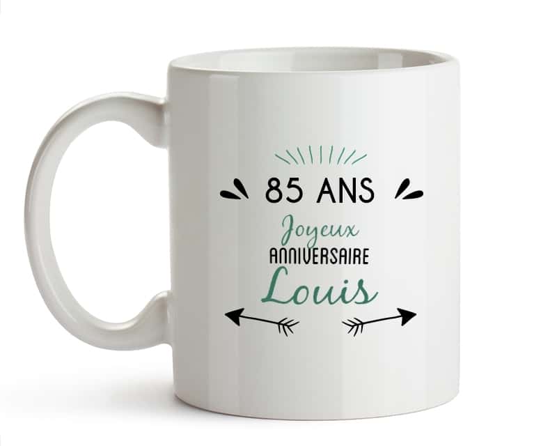 Mug personnalisable homme 85 ans