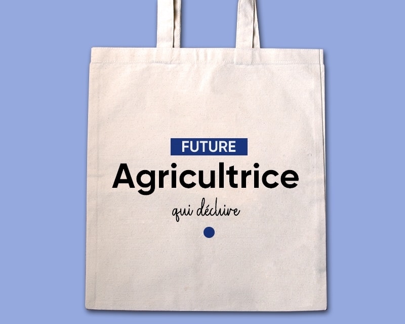 Tote bag personnalisable - Future agricultrice