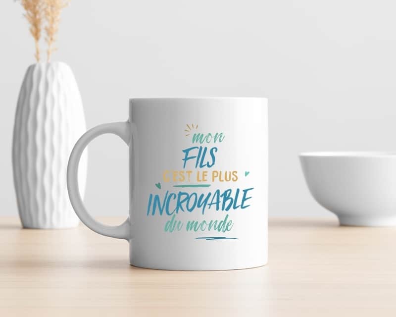 Mug personnalisé : Fils le plus...