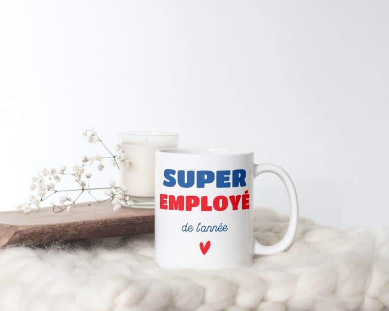 Mug personnalisé - Super Employé 