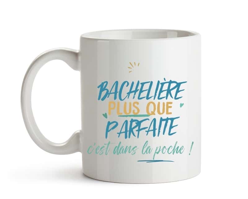 Mug personnalisé : Bachelière la plus...