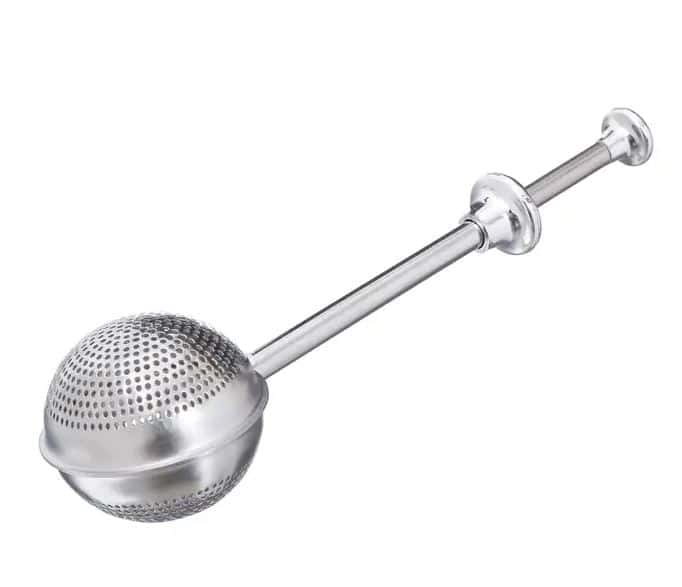 Boule à thé à piston en inox