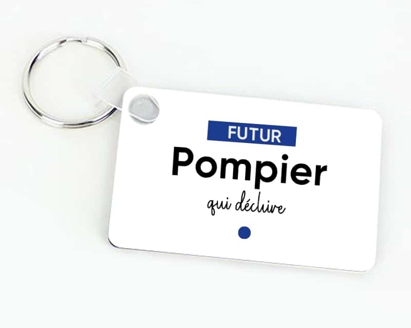 Porte-clef personnalisé - Futur pompier