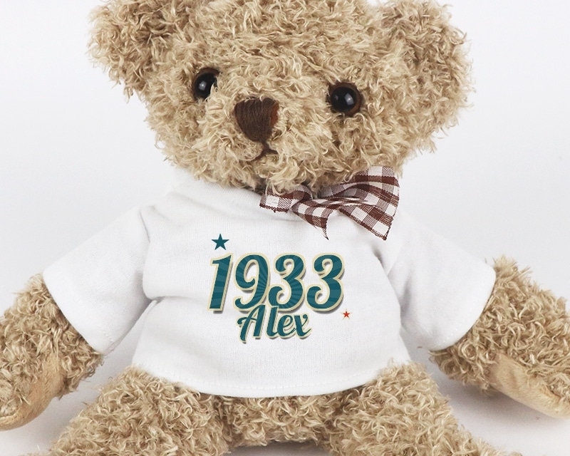 Peluche ourson année année 1933