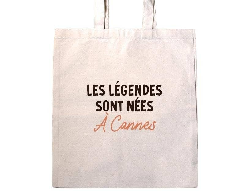 Tote bag personnalisé Cannes